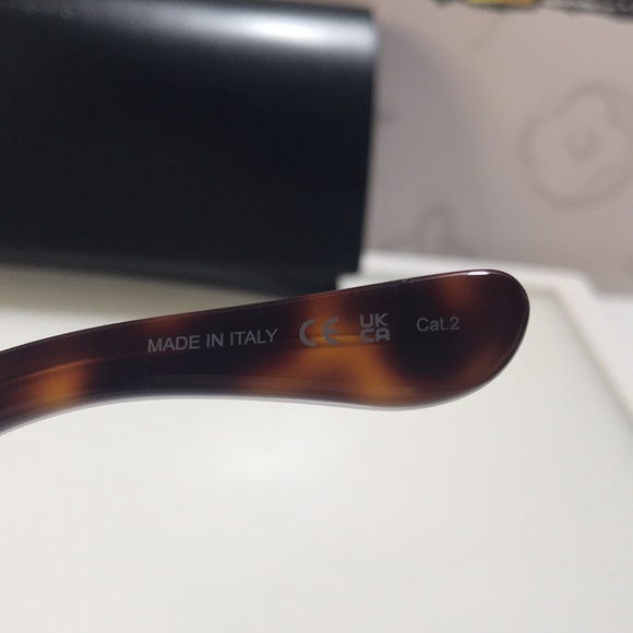 💯- New SAINT LAURENT SLM8 Cat Eye HAVANA Brown Frame/Grey Lenses Sunglasses - Picture 12 of 14